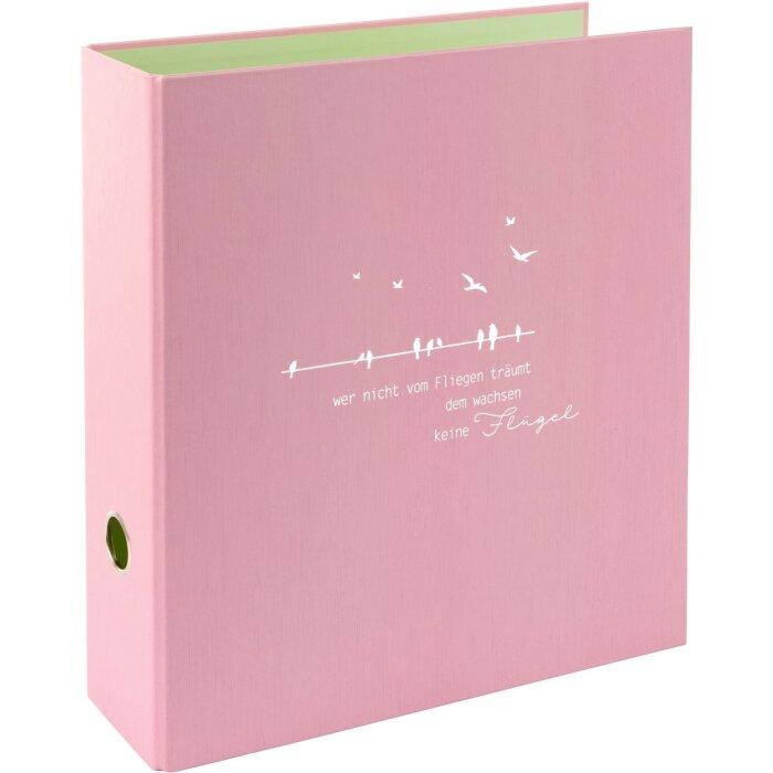 Goldbuch Map A4 cheeky free antiek roze vleugels 28,5x32x8 cm