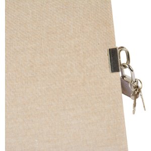 Goldbuch Dagboek Zomertijd beige 16,5x16,5 cm 96 witte paginas