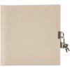 Goldbuch Dagboek Zomertijd beige 16,5x16,5 cm 96 witte paginas