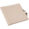 Goldbuch Dagboek Zomertijd beige 16,5x16,5 cm 96 witte paginas