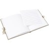Goldbuch Dagboek Zomertijd beige 16,5x16,5 cm 96 witte paginas