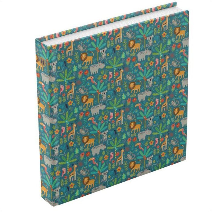 Henzo Jumbo Fotoalbum Jungle 30x30 cm 100 witte paginas
