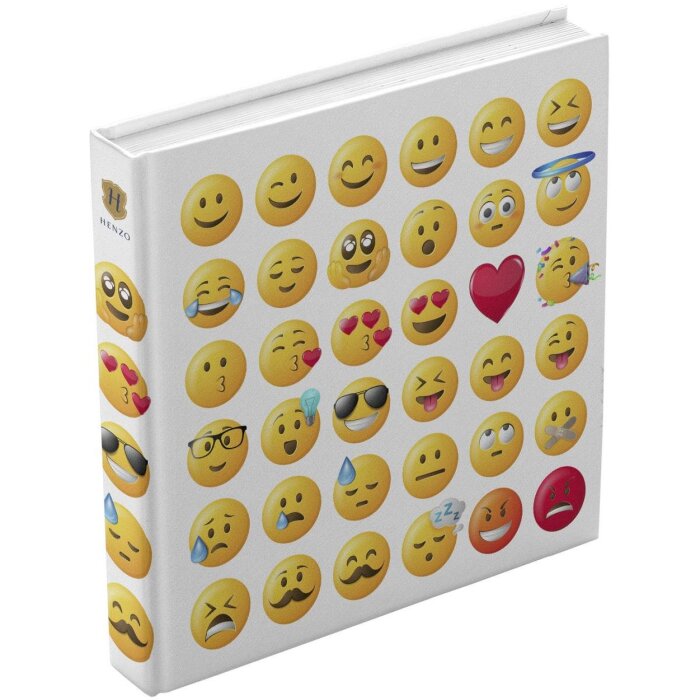Henzo Jumbo Fotoalbum Emoji 30x30 cm 100 witte paginas