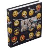 Henzo Jumbo Fotoalbum Black Emoji 30x30 cm 100 witte paginas
