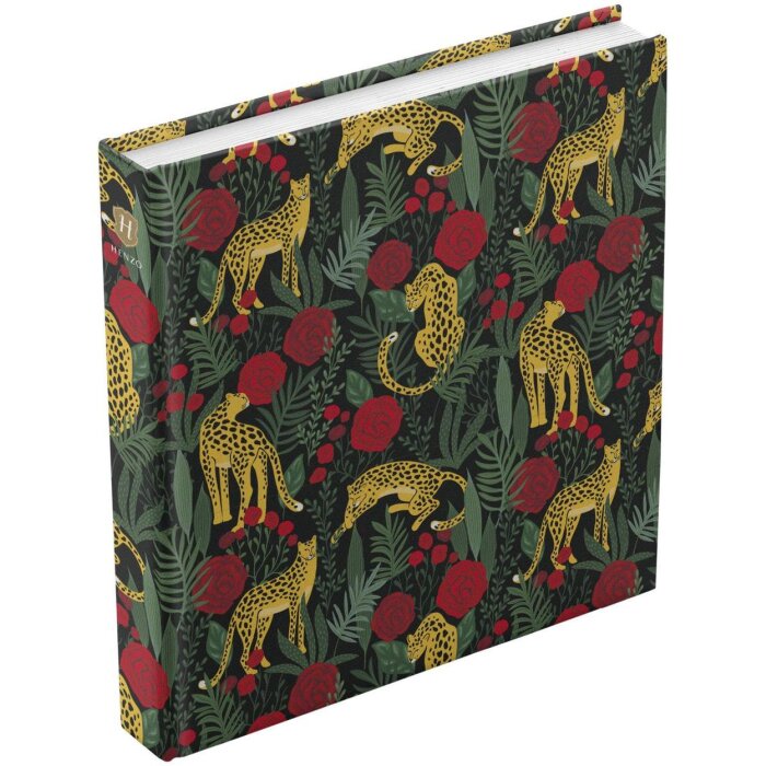 Henzo Jumbo Fotoalbum Tiger Roses 30x30 cm 100 witte paginas