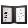 Henzo Houten Dubbele Lijst Piano 2 Fotos 10x15 cm zwart