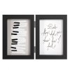 Henzo Houten Dubbele Lijst Piano 2 Fotos 10x15 cm zwart