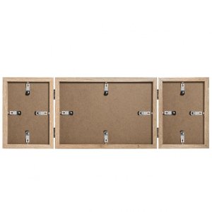 Henzo Houten Dubbele Lijst Piano 3 Fotos 10x15 cm en 15x20 cm beige