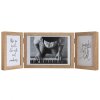 Henzo Houten Dubbele Lijst Piano 3 Fotos 10x15 cm en 15x20 cm beige