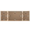 Henzo Houten Dubbele Lijst Piano 3 Fotos 10x15 cm en 15x20 cm beige