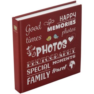Henzo Jumbo Fotoalbum Wording 30x30 cm 100 witte paginas