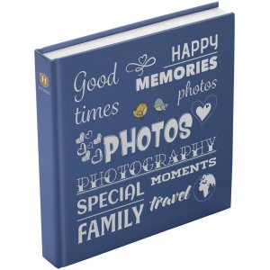 Henzo Jumbo Fotoalbum Wording 30x30 cm 100 witte paginas