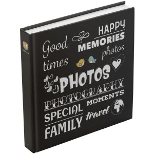 Henzo Jumbo Fotoalbum Wording 30x30 cm 100 witte paginas