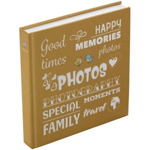 Henzo Jumbo Fotoalbum Wording 30x30 cm 100 witte paginas