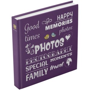 Henzo Jumbo Fotoalbum Wording 30x30 cm 100 witte paginas