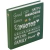 Henzo Jumbo Fotoalbum Wording 30x30 cm 100 witte paginas