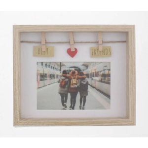 Hama Houten Fotolijst Beste Vrienden 10x15 cm eiken