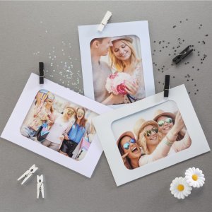 Hama fotoslinger "Mix" met clips en koord