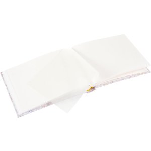 Goldbuch Fotoalbum Hybrid Heritage lila 22x16 cm 36 witte paginas