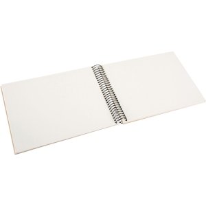 Goldbuch spiraalalbum natureLove bruin 24x17 cm 40 witte paginas