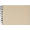 Goldbuch spiraalalbum natureLove bruin 24x17 cm 40 witte paginas