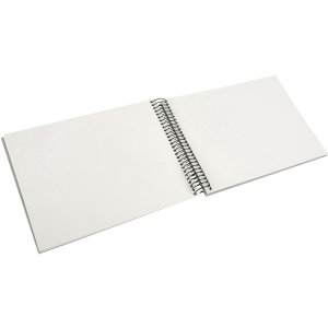 Goldbuch spiraalalbum natureLove grijs 24x17 cm 40 witte paginas