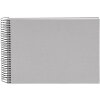 Goldbuch spiraalalbum natureLove grijs 24x17 cm 40 witte paginas