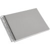 Goldbuch spiraalalbum natureLove grijs 24x17 cm 40 witte paginas