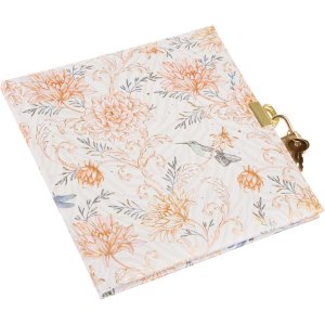 Goldbuch Dagboek Hybrid Heritage abrikoos 16,5x16,5 cm 96 witte paginas
