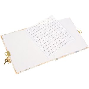 Goldbuch Dagboek Hybrid Heritage abrikoos 16,5x16,5 cm 96 witte paginas