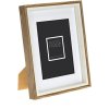 ZEP Fotolijst Palmi bruin 20x20 cm met Passepartout 15x15 cm