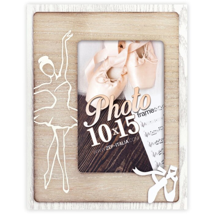 ZEP Houten Fotolijst Dans 10x15 cm Ballet Fotolijst