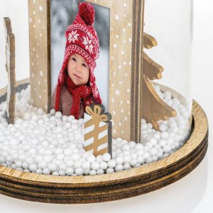 ZEP Kerstdecoratie Pavlov ø 11,5 h13 cm met Fotolijst