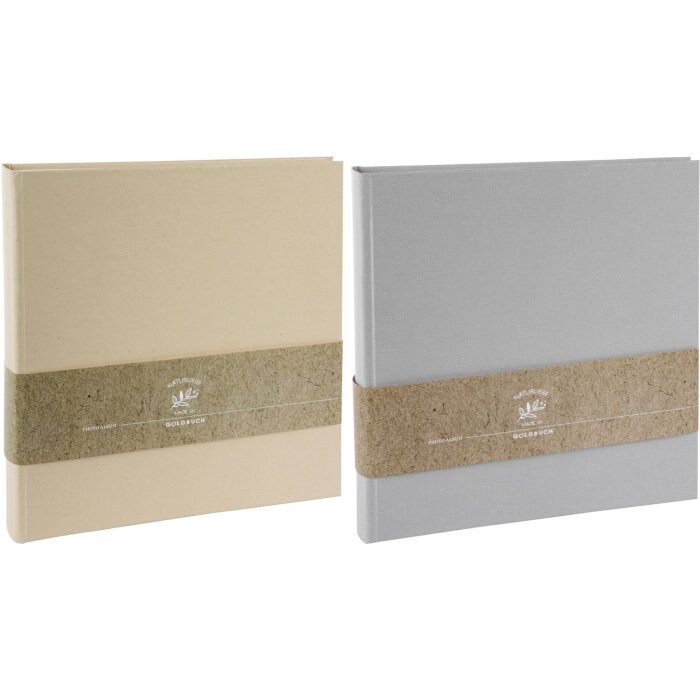 Goldbuch fotoalbum naturelove 25x25 cm en 30x31 cm 60 witte paginas
