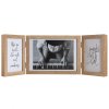 Henzo Houten dubbele lijst Piano 2 tot 3 fotos 10x15 cm en 13x18 cm