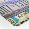 ZEP Blik ROUTE 66 veelkleurig 43x57x0,4 cm