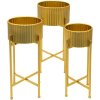 Clayre & Eef 5Y1070 Plantenhouder staand 3 stuks Ø 38x69-Ø 33x63-Ø 28x58 cm