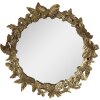 Clayre & Eef 62S269 Spiegel Ø 34x5 cm Goudkleurig