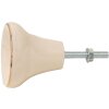 Clayre & Eef 65059 Deurknop Ø 4x3 cm Wit