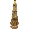Clayre & Eef 65128 Kerstboom Ø 15x44 cm Goudkleurig