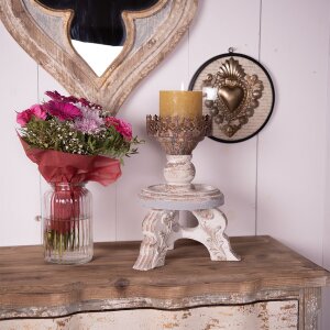 Clayre & Eef 65177 Wanddecoratie Hart Ø 23x4...
