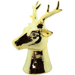 Clayre & Eef 6CE1502 Decoratie Rendier 10x8x16 cm...