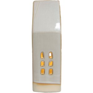 Clayre & Eef 6CE1504 Decoratiehuisje met LED 8x5x18...