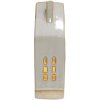 Clayre & Eef 6CE1504 Decoratiehuisje met LED 8x5x18 cm Beige