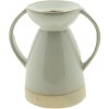 Clayre & Eef 6CE1522 Kandelaar 12x8x13 cm Beige