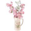 Clayre & Eef 6CE1543L Decoratiepot 21x15x25 cm Roze - Beige
