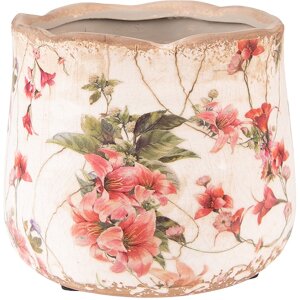 Clayre & Eef 6CE1549S Decoratie bloempot Ø...
