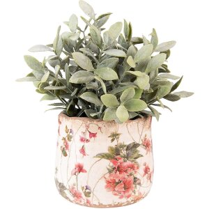 Clayre & Eef 6CE1549S Decoratie bloempot Ø...