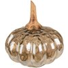Clayre & Eef 6GL3872 Decoratie Pompoen Ø 13x15 cm Bruin - Groen