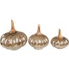 Clayre & Eef 6GL3872 Decoratie Pompoen Ø 13x15 cm Bruin - Groen